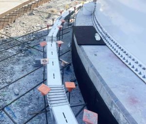 Swiftdrain-radius-trench-drain-system
