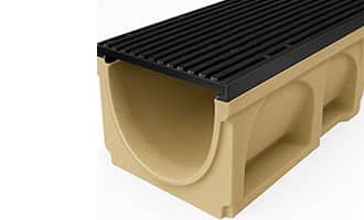 12 in wide hd trench drain hpc