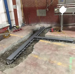 trench-drain-t-corner-installation