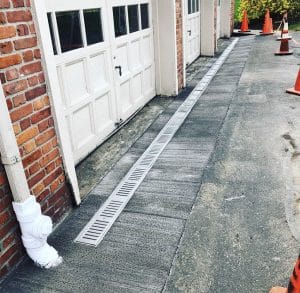 Zurn galvanize, steel pre-sloped drainage system