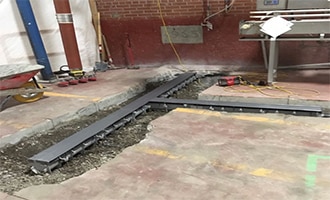 Trench drain T