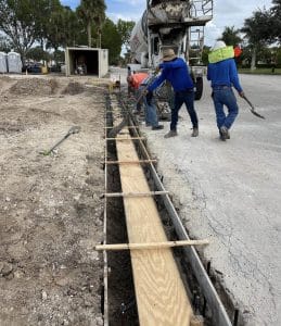 Cast-in-place-concrete-trench-drain-system