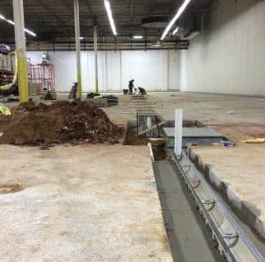 Modular-concrete-trench-drain-warehouse